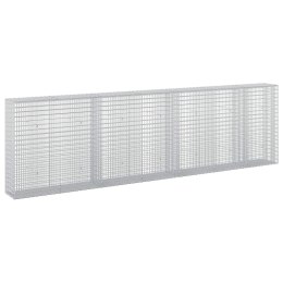 GABION Z DRUTU 3,5 MM I SIATKĄ 5X2,5 CM 350X30X100 CM