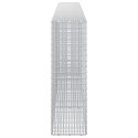 GABION Z DRUTU 3,5 MM I SIATKĄ 5X2,5 CM 350X30X100 CM
