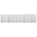 GABION Z DRUTU 3,5 MM I SIATKĄ 5X2,5 CM 450X30X100 CM