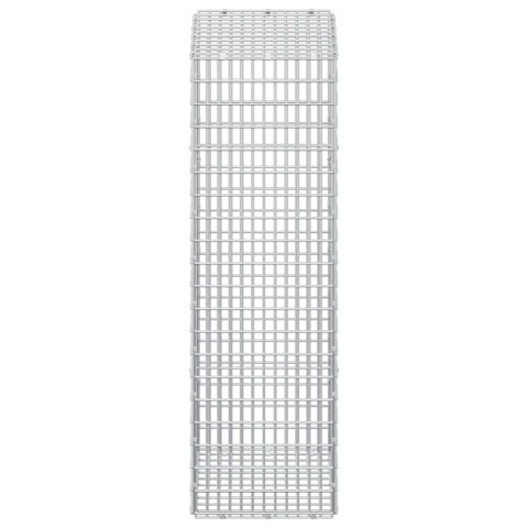 GABION Z DRUTU 3,5 MM I SIATKĄ 5X2,5 CM 50X30X100 CM