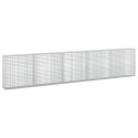 GABION Z DRUTU 3,5 MM I SIATKĄ 5X2,5 CM 500X30X100 CM