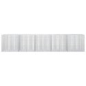 GABION Z DRUTU 3,5 MM I SIATKĄ 5X2,5 CM 500X30X100 CM