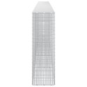 GABION Z DRUTU 3,5 MM I SIATKĄ 5X2,5 CM 500X30X100 CM