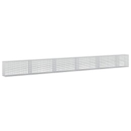 GABION Z DRUTU 3,5 MM I SIATKĄ 5X2,5 CM 550X30X50 CM