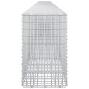 GABION Z DRUTU 3,5 MM I SIATKĄ 5X2,5 CM 600X30X50 CM