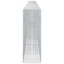 GABION Z DRUTU 5 MM I SIATKĄ 5X10 CM 1100X50X150 CM