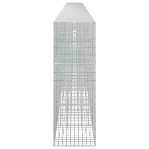 GABION Z DRUTU 5 MM I SIATKĄ 5X10 CM 1100X50X150 CM