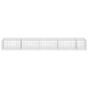 GABION Z DRUTU 5 MM I SIATKĄ 5X10 CM 450X100X50 CM