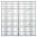 GABION Z DRUTU 5 MM I SIATKĄ 5X2,5 CM 100X10X100 CM