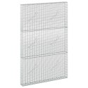 GABION Z DRUTU 5 MM I SIATKĄ 5X2,5 CM 100X10X150 CM