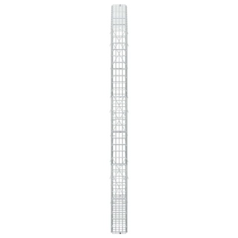 GABION Z DRUTU 5 MM I SIATKĄ 5X2,5 CM 100X10X150 CM