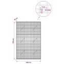 GABION Z DRUTU 5 MM I SIATKĄ 5X2,5 CM 100X10X150 CM