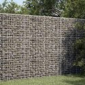 GABION Z DRUTU 5 MM I SIATKĄ 5X2,5 CM 100X100X150 CM