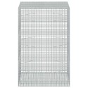 GABION Z DRUTU 5 MM I SIATKĄ 5X2,5 CM 100X100X150 CM