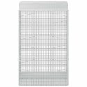 GABION Z DRUTU 5 MM I SIATKĄ 5X2,5 CM 100X100X150 CM