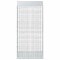 GABION Z DRUTU 5 MM I SIATKĄ 5X2,5 CM 100X100X200 CM