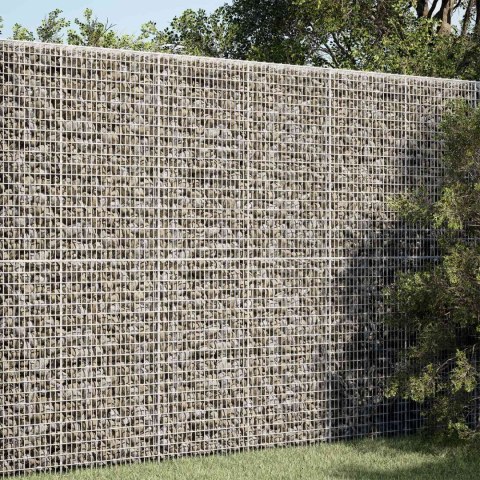 GABION Z DRUTU 5 MM I SIATKĄ 5X2,5 CM 100X50X200 CM