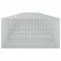GABION Z DRUTU 5 MM I SIATKĄ 5X2,5 CM 1000X100X50 CM