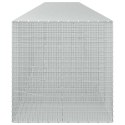 GABION Z DRUTU 5 MM I SIATKĄ 5X2,5 CM 1050X100X100 CM