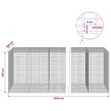 GABION Z DRUTU 5 MM I SIATKĄ 5X2,5 CM 1050X100X100 CM