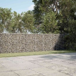 GABION Z DRUTU 5 MM I SIATKĄ 5X2,5 CM 1150X50X100 CM