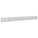 GABION Z DRUTU 5 MM I SIATKĄ 5X2,5 CM 1150X50X100 CM