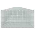 GABION Z DRUTU 5 MM I SIATKĄ 5X2,5 CM 1200X100X50 CM