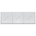 GABION Z DRUTU 5 MM I SIATKĄ 5X2,5 CM 150X10X50 CM