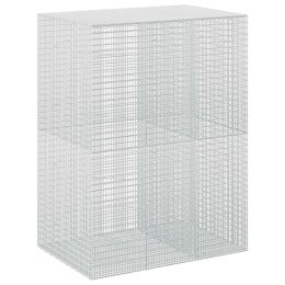 GABION Z DRUTU 5 MM I SIATKĄ 5X2,5 CM 150X100X200 CM