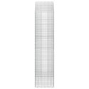 GABION Z DRUTU 5 MM I SIATKĄ 5X2,5 CM 150X50X200 CM