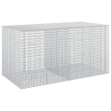 GABION Z DRUTU 5 MM I SIATKĄ 5X2,5 CM 200X100X100 CM