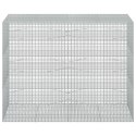 GABION Z DRUTU 5 MM I SIATKĄ 5X2,5 CM 200X100X150 CM