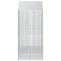 GABION Z DRUTU 5 MM I SIATKĄ 5X2,5 CM 200X100X200 CM