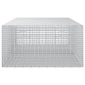 GABION Z DRUTU 5 MM I SIATKĄ 5X2,5 CM 200X100X50 CM