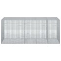 GABION Z DRUTU 5 MM I SIATKĄ 5X2,5 CM 250X100X100 CM