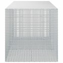 GABION Z DRUTU 5 MM I SIATKĄ 5X2,5 CM 250X100X100 CM