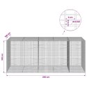 GABION Z DRUTU 5 MM I SIATKĄ 5X2,5 CM 250X100X100 CM