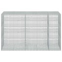 GABION Z DRUTU 5 MM I SIATKĄ 5X2,5 CM 250X100X150 CM