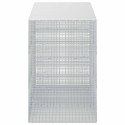GABION Z DRUTU 5 MM I SIATKĄ 5X2,5 CM 250X100X150 CM