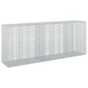 GABION Z DRUTU 5 MM I SIATKĄ 5X2,5 CM 250X50X100 CM