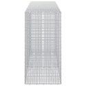 GABION Z DRUTU 5 MM I SIATKĄ 5X2,5 CM 250X50X100 CM