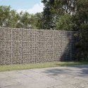 GABION Z DRUTU 5 MM I SIATKĄ 5X2,5 CM 300X100X150 CM