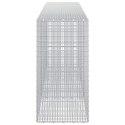 GABION Z DRUTU 5 MM I SIATKĄ 5X2,5 CM 300X50X100 CM