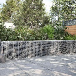GABION Z DRUTU 5 MM I SIATKĄ 5X2,5 CM 300X50X50 CM