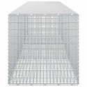 GABION Z DRUTU 5 MM I SIATKĄ 5X2,5 CM 300X50X50 CM