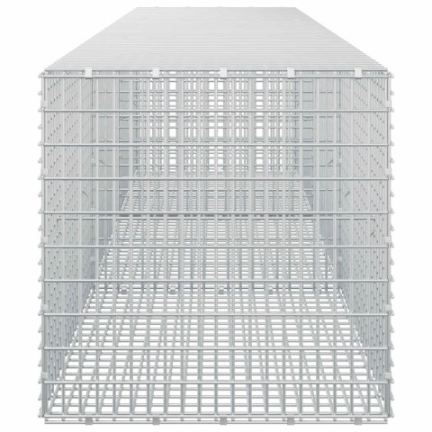 GABION Z DRUTU 5 MM I SIATKĄ 5X2,5 CM 300X50X50 CM