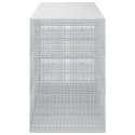 GABION Z DRUTU 5 MM I SIATKĄ 5X2,5 CM 350X100X150 CM