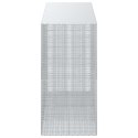 GABION Z DRUTU 5 MM I SIATKĄ 5X2,5 CM 350X100X200 CM