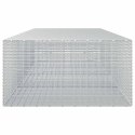 GABION Z DRUTU 5 MM I SIATKĄ 5X2,5 CM 350X100X50 CM