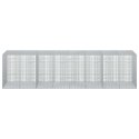 GABION Z DRUTU 5 MM I SIATKĄ 5X2,5 CM 400X100X100 CM